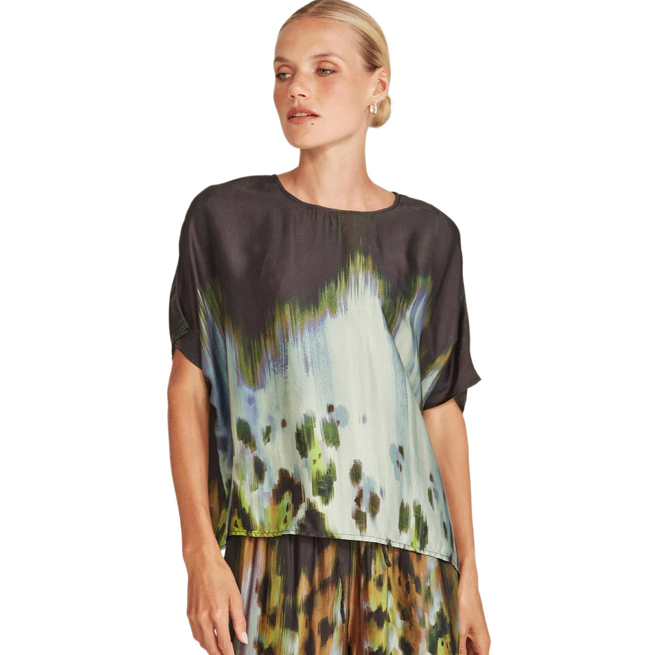 Caroline Sills Atlanta Print Top